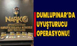 Dumlupınar’da uyuşturucu operasyonu