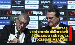 Beşiktaş, yeni teknik direktörü Fernando Santos'la sözleşme imzaladı!