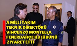 A Milli Takım Teknik Direktörü Vincenzo Montella, Fenerbahçe Kulübünü ziyaret etti