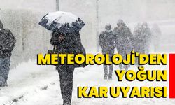 Meteoroloji'den Doğu Anadolu için yoğun kar uyarısı