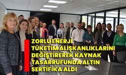 Zorlu Enerji, Tüketim Alışkanlıklarını Değiştirerek Kaynak Tasarrufunda Altın Sertifika Aldı