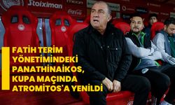 Fatih Terim yönetimindeki Panathinaikos, kupa maçında Atromitos'a yenildi