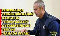Fenerbahçe Teknik Direktörü Kartal'ın "Yılın Kareleri" oylamasındaki tercihi "Sahada isyan"