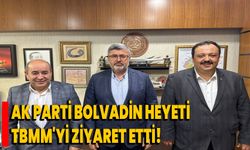 AK Parti Bolvadin Heyeti TBMM'yi Ziyaret Etti