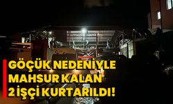 Zonguldak'ta maden ocağındaki göçük nedeniyle mahsur kalan 2 işçi kurtarıldı!