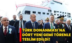 Türk Donanması'na dört yeni gemi törenle teslim edildi
