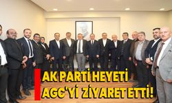 AK Parti Heyeti AGC'yi  Ziyaret Etti   Yurdunuseven “Basınımız vatandaşlarımızın gören gözü duyan kulağı”