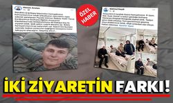 Afyon Milletvekilleri gaziyi ziyaret etti: İki ziyaretin farkı!