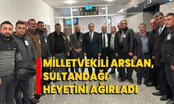 Milletvekili Arslan, Mecliste Sultandağı Heyetini Ağırladı