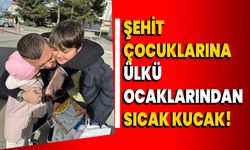 Şehit Çocuklarına Ülkü Ocaklarından sıcak kucak  