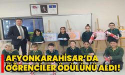 Afyonkarahisar’da öğrenciler ödülünü aldı!  