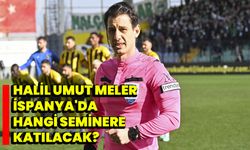 Halil Umut Meler, İspanya'da hangi seminere katılacak?