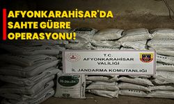 Afyonkarahisar'da Sahte Gübre Operasyonu!