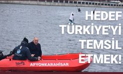 Afyonkarahisarlı sporcuların kanoda hedefi olimpiyatlarda Türkiye’yi temsil etmek