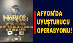 Afyonkarahisar'da Uyuşturucu Operasyonu!