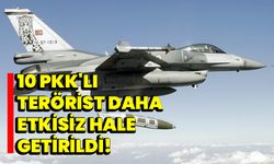 Metina ve Gara'da 10 PKK'lı terörist daha etkisiz hale getirildi!