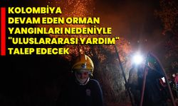 Kolombiya, devam eden orman yangınları nedeniyle "uluslararası yardım" talep edecek