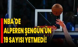 NBA'de Alperen Şengün'ün 19 sayısı yetmedi!