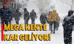 Mega kente kar geliyor!