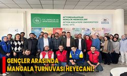 Gençler Arasında Mangala Turnuvası Heyecanı