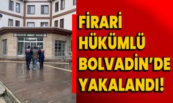 Firari hükümlü Bolvadin’de yakalandı!