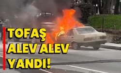 Tofaş alev alev yandı!