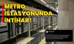Metro istasyonunda intihar!