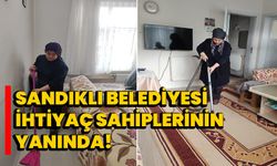 Sandıklı Belediyesi ihtiyaç sahiplerinin yanında