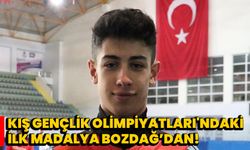 Kış Gençlik Olimpiyatları'ndaki ilk madalya Bozdağ’dan!