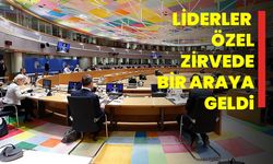 Liderler özel zirvede bir araya geldi