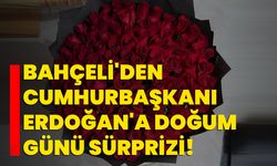 Bahçeli'den Cumhurbaşkanı Erdoğan'a doğum günü sürprizi!