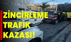 Beyoğlu'nda zincirleme trafik kazası!