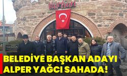 Belediye Başkan Adayı Alper Yağcı Sahada!