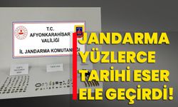 Jandarma yüzlerce tarihi eser ele geçirdi!