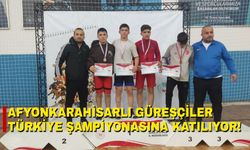 Afyonkarahisarlı Güreşçiler Türkiye Şampiyonası'na Katılıyor!
