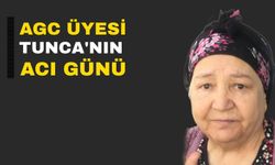 AGC Üyesi Tunca'nın acı günü