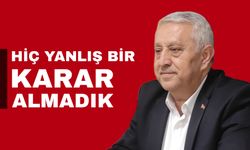Mehmet Zeybek: Hiç yanlış bir karar almadık!