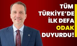 Türkiye’de ilk defa ODAK duyurdu!