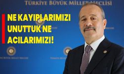 Ne kayıplarımızı unuttuk ne acılarımızı!