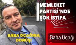 Memleket Partisi’nde şok istifa: Baba ocağına dönüş!