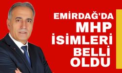 Emirdağ’da MHP isimleri belli oldu!