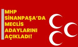 MHP Sinanpaşa’da meclis adaylarını açıkladı!
