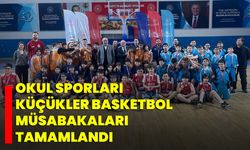 Afyonkarahisar'da Okul Sporları Küçükler Basketbol müsabakaları tamamlandı