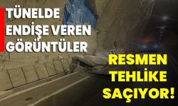 Tünelde endişe veren görüntüler: Resmen tehlike saçıyor!