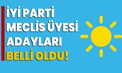 İYİ Parti meclis üyesi adayları belli oldu!