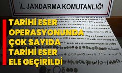 Tarihi Eser Operasyonunda çok sayıda tarihi eser ele geçirildi