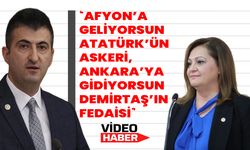 AK Partili Çelebiden Köksal’a gönderme: Afyon’a geliyorsun Atatürk’ün askeri, Ankara’ya gidiyorsun Demirtaş’ın fedaisi!