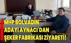 MHP Bolvadin Adayı Aynacı'dan Şeker Fabrikası Ziyareti!