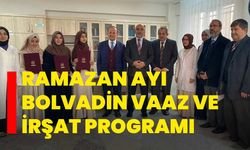 RAMAZAN AYI BOLVADİN VAAZ VE İRŞAT PROGRAMI