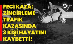 Antalya'da feci kaza: Zincirleme trafik kazasında 3 kişi hayatını kaybetti!